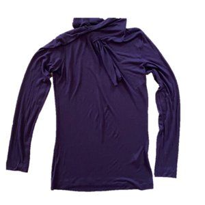 Jil Sander Tie Neck Long Sleeve Shirt